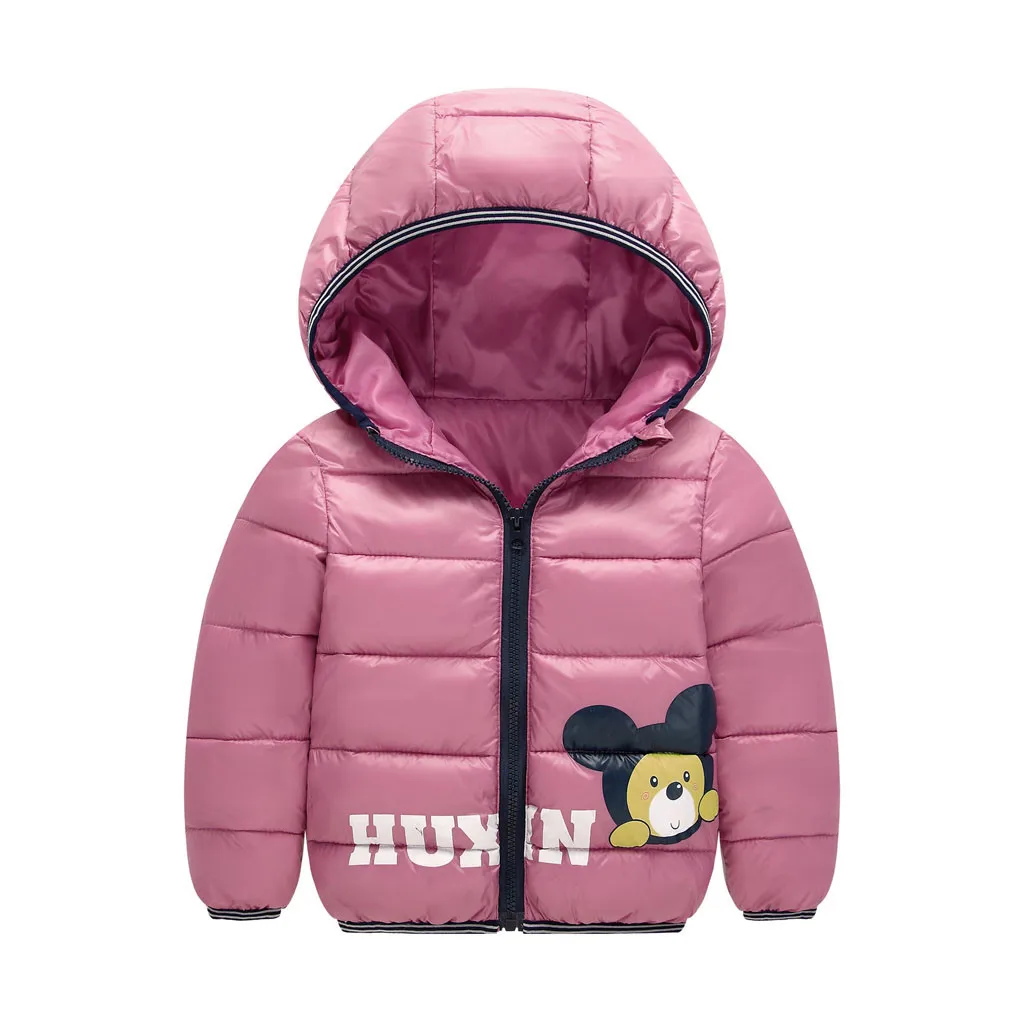 Коллекция года, весеннее Детское пальто Зимняя Детская куртка с рисунком верхняя одежда для мальчиков пальто для младенцев Одежда для малышей Плотная хлопковая одежда для девочек, L30830