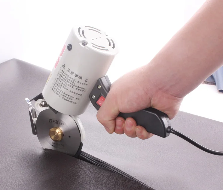 

Electric Cloth Cutter Fabric Round Knife Cutting Machine