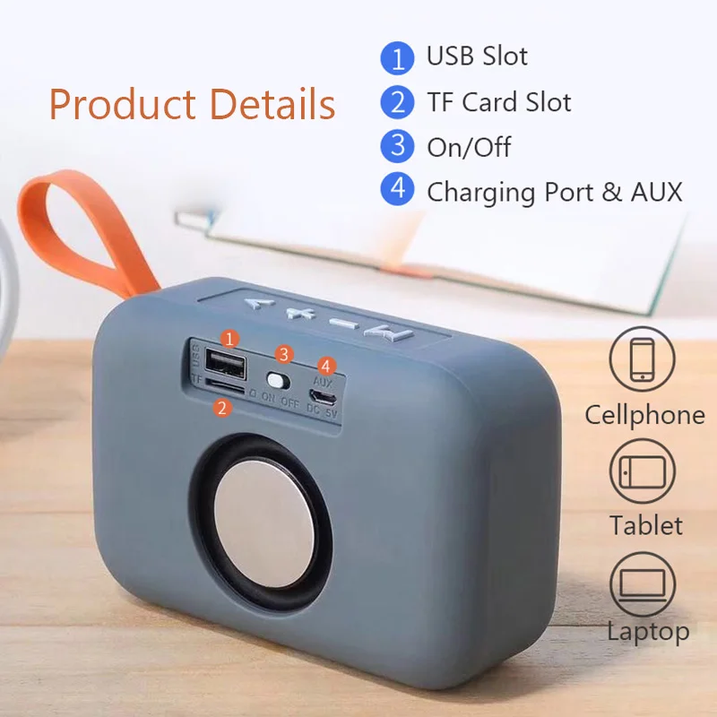 Мини портативный динамик Bluetooth динамик открытый велосипедный беспроводной динамик мини Колонка коробка громкий динамик FM TF карта поддерживается TG