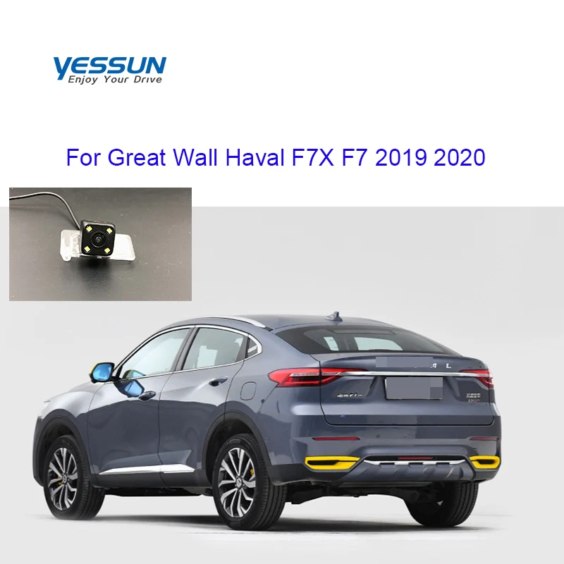Yessun Rear View Camera For Great Wall Haval F7X F7 2019 2020 backup camera/CCD camera/car licens eplate | Автомобили и мотоциклы