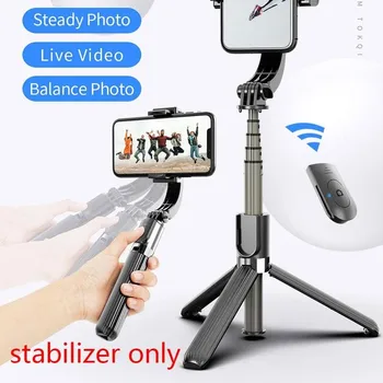 

L08 Stabilizer Phone Stabilizer Video Record Universal Handheld Smartphone Gimbal Stabilizers Wireless Bluetooth Selfie Stick
