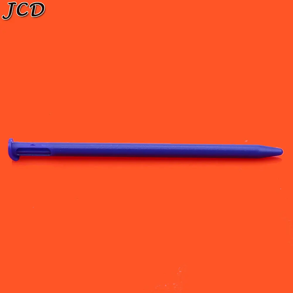 JCD для New 3DS пластиковый и металлический стилус для сенсорного экрана, портативная Выдвижная металлическая телескопическая ручка для New nintendo 3DS - Цвет: Plastic-E