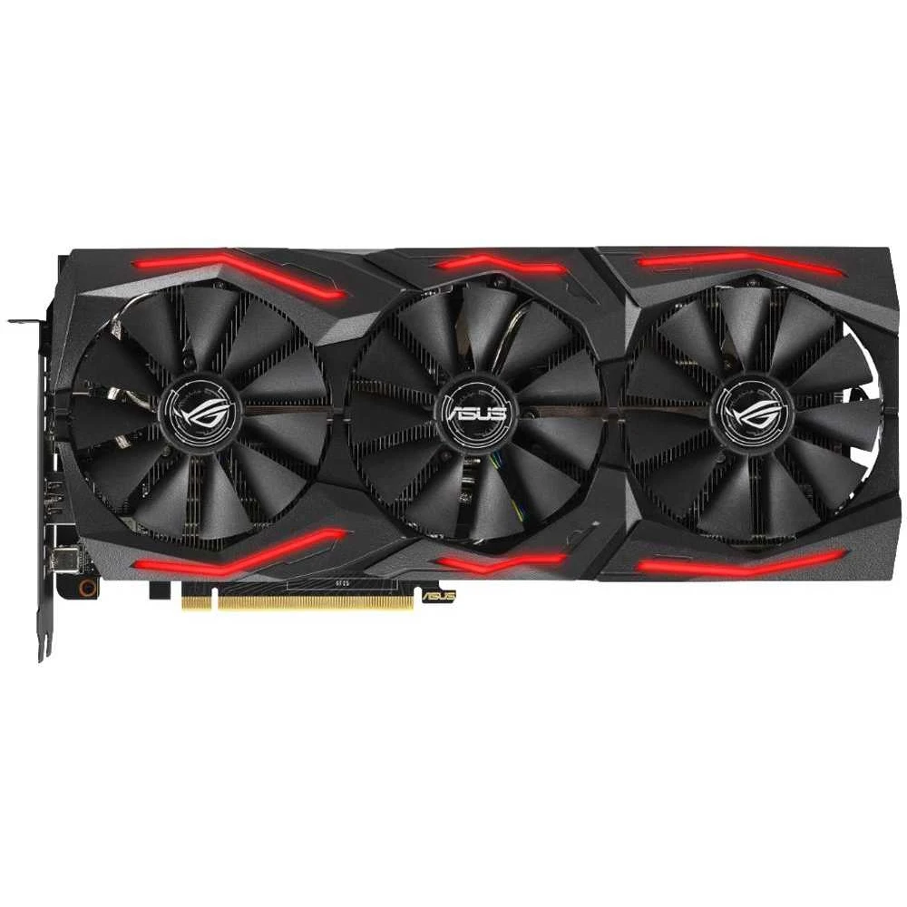 Видеокарта Asus PCI-E ROG-STRIX-RTX2060S-A8G-GAMING NV RTX2060SUPER 8192Mb 256b GDDR6 1500/14000/HDM