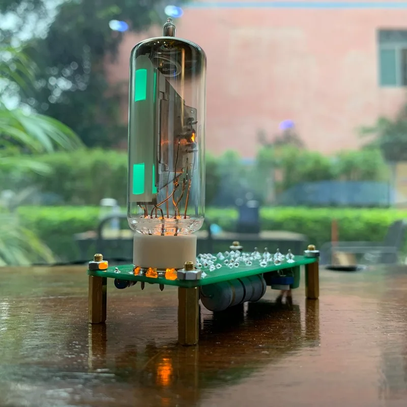 6E2 Cat eye indication Meter Audio Level Indicator level circuit board Drive kitAdjustable sensitivity FOR Amp Signal Amplifier