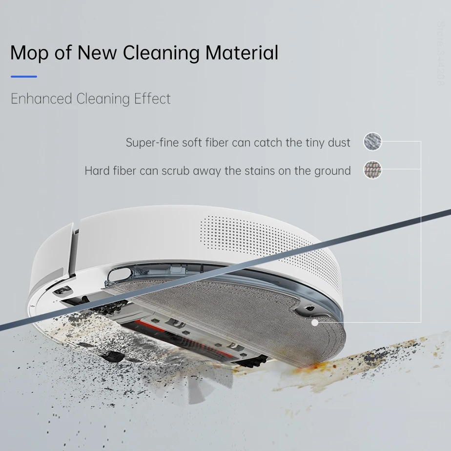 US $326.39 TROUVER Robot LDS VacuumMop Finder RLS3 For Home Cleaner Sweeping Washing Mopping 2000PA Cyclone Suction Dust XIAOMI MIJIA APP
