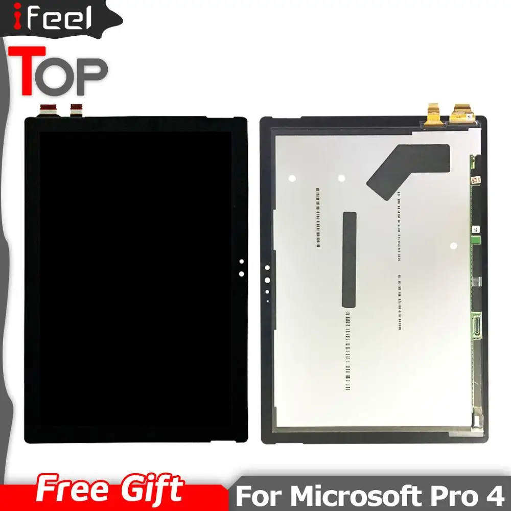 

For Microsoft Surface Pro 4 Pro4 1724 LTN123YL01-001 LCD Display Screen Digitizer Touch Panel Glass Assembly