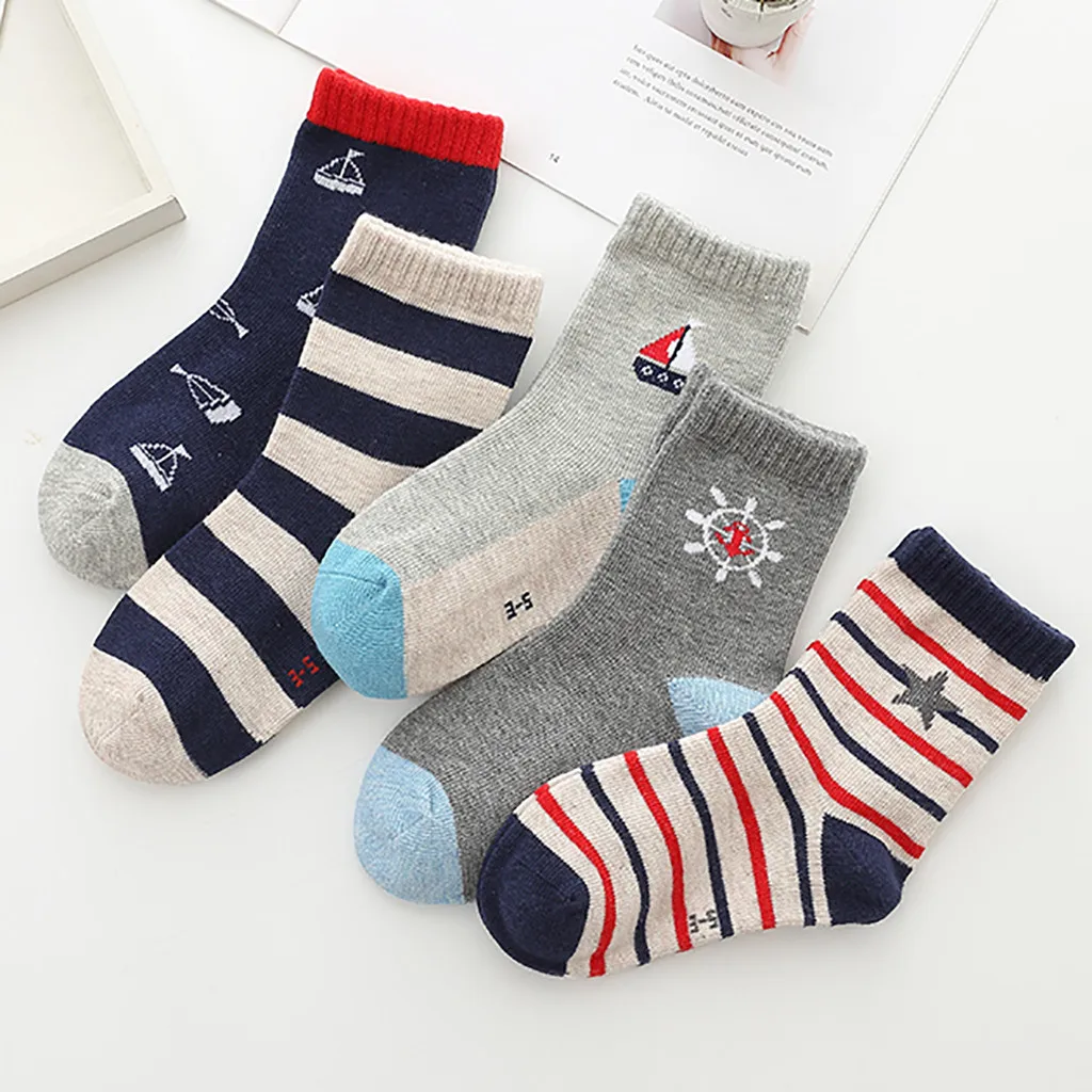 TELOTUNY Women Cotton Children's Socks Christmas Cute Mid Socks Casual Socks Home Floor Socks L501021
