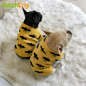 

Variety of autumn and winter warm cute soft pet sweater dog clothes