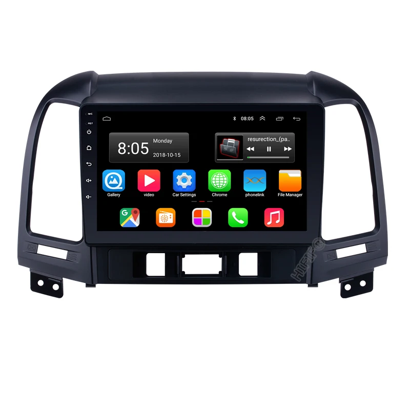 Автомагнитола IPS Android 10 2 ГБ + 32 DSP мультимедийный видеоплеер для Hyundai Santa Fe 2006 2012 GPS