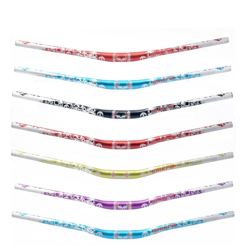 

Mountain Bike Handlebar 31.8MM XC/DH Downhill Cross-Country Long Ultra-Light Aluminum Alloy 720MM/780 Caliber Bicycle Handlebar