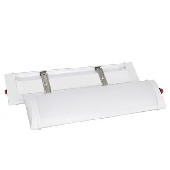 

Led Tri-proof Light 12V 24V 28cm 10W Led Tube Flat Batten Light Super Brightness 3 Linear Led purifying lamp