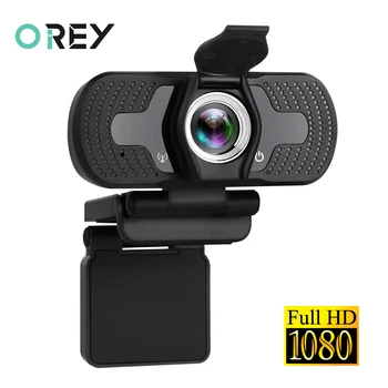 

Webcam Full HD 1080P Web Camera With Microphone Web Cam 1080p For PC Computer Mac Laptop YouTube Skype USB Camara Web Webcam HD