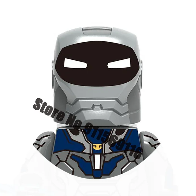 Superhero Iron Man Building Blocks Bricks Pepper Ultron Tony Stark Mark War Machine Action Figures Kids Toys Christmas Gifts H-X1168