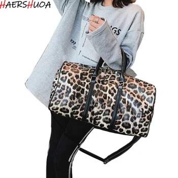 

2019 Nueva Bolsa De Deporte De Leopardo De PU, Bolsa De Viaje Para Mujer, Bolsa De Gimnasio Impermeable, Bolsa De Yoga, Bag Bag