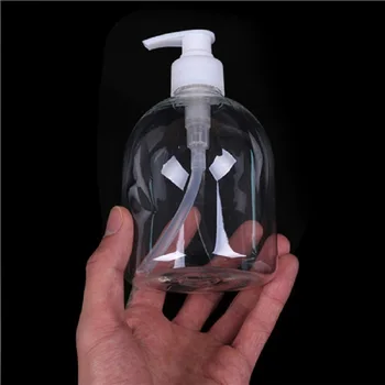 

500ml Clear Foaming Bottle Liquid Soap Whipped Mousse Points Bottling Shampoo Lotion Shower Gel Foam Pump Bottles