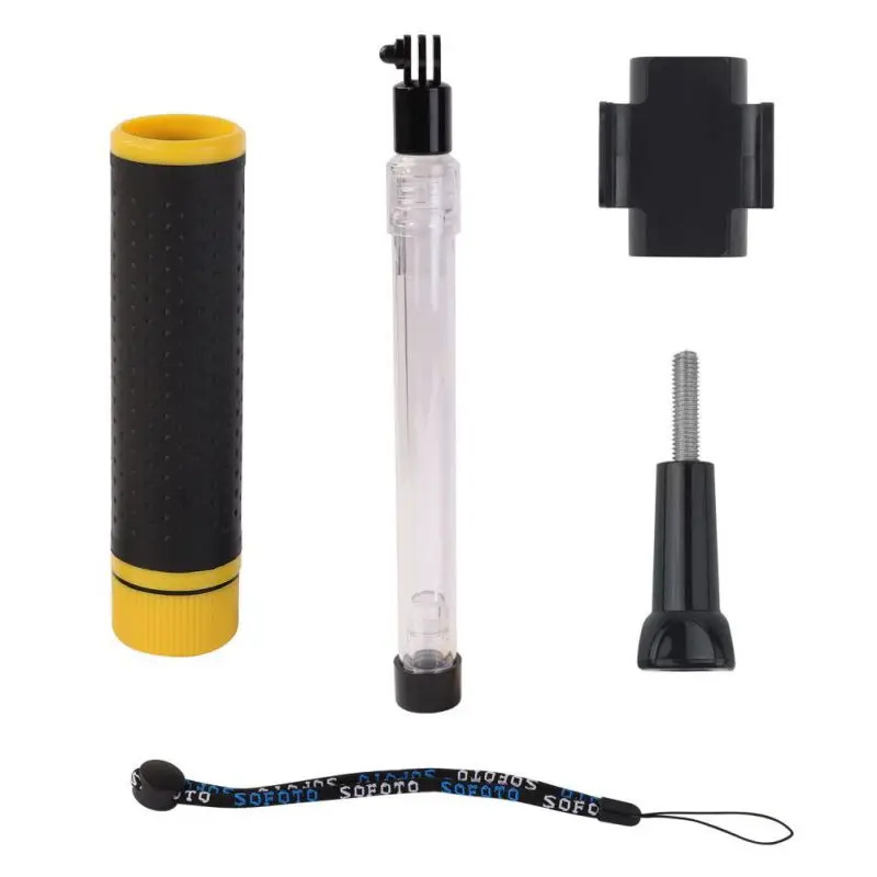 

Waterproof Telescopic Rod Floating Handle for GoPro Selfie Sticks for Gopro Hero 7,6 5,4 Sports Camera