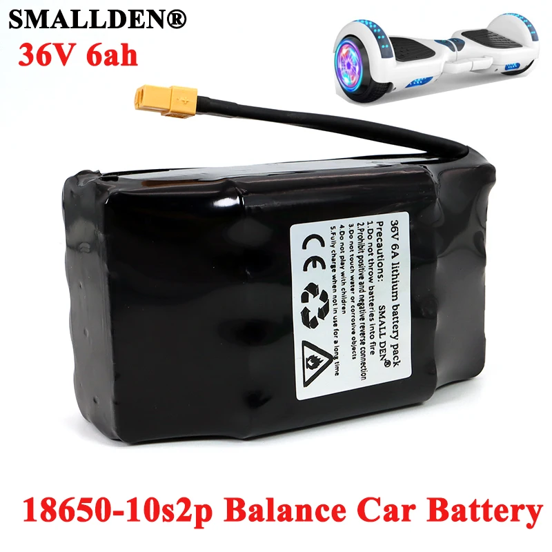 36V 6Ah high drain 2 wheel electric scooter self balancing lithium battery pack for Self-balancing Fits 6.5&quot 7&quot | Электроника