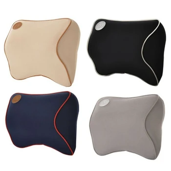 

1 Pc Car Headrest Car Cushion Memory Cotton Waist Neck Pillow Pillow Car Supplies Car Seat Headrest Neck Massage
