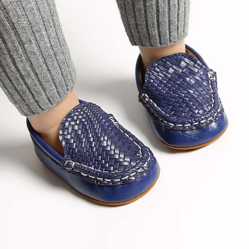  Spring Baby Boys Breathable Anti-Slip Shoes Sneakers Toddler Soft Soled PU Walking Shoe