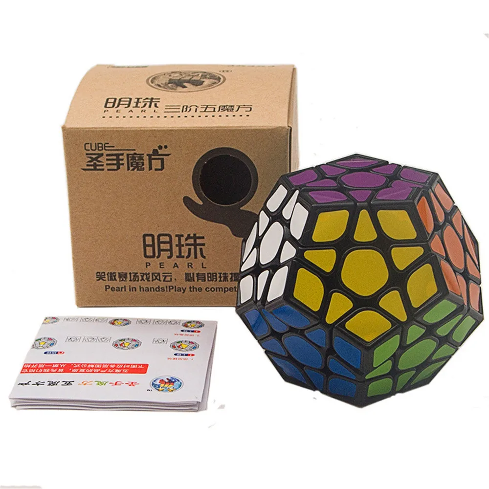 ShengShou MingZhu 3x3x3 Megaminx безопасный АБС пластик Интеллектуальный Магический кубик ультра-Гладкий 3x3 кубар-Рубик на скорость детские игрушки подарок