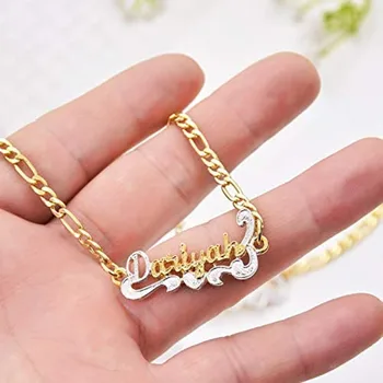 

Fashion Popular Simple Custom Name Alloy Edition Exquisite Couple Anklet