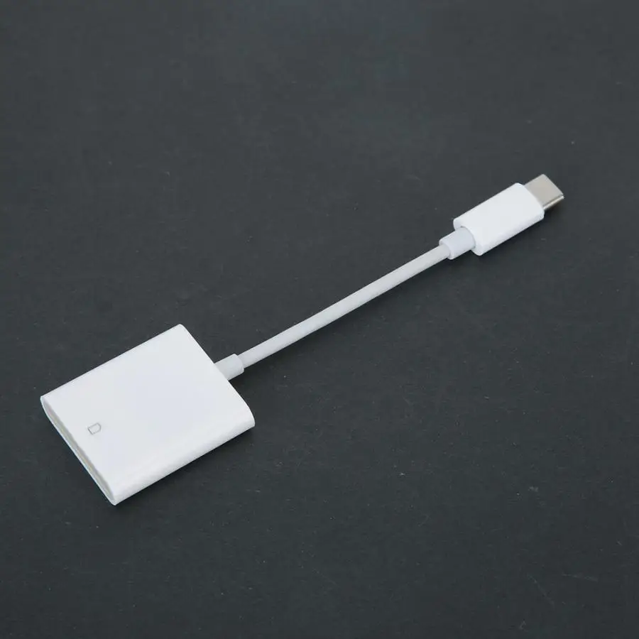 NK105 TC Type-C Card Reader for Mobile Phones Tablets Laptops with Type-C Interface White