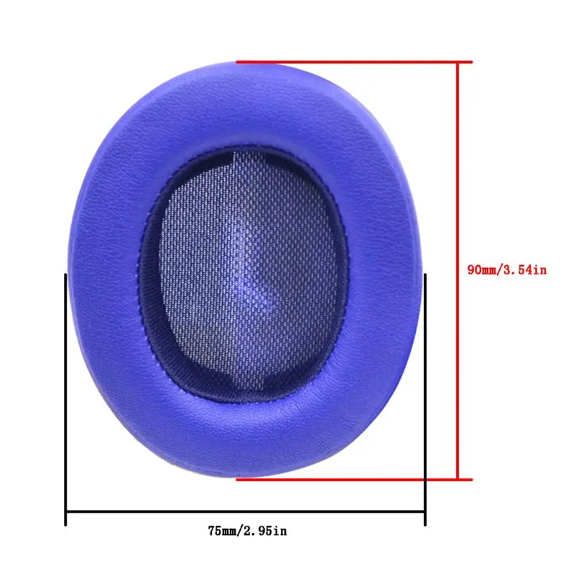 1Pair Replacement Soft Memory Foam Ear Cushion Cover Leather Earpads for JBL E55BT Bluetooth Wireless Headsets Headphones