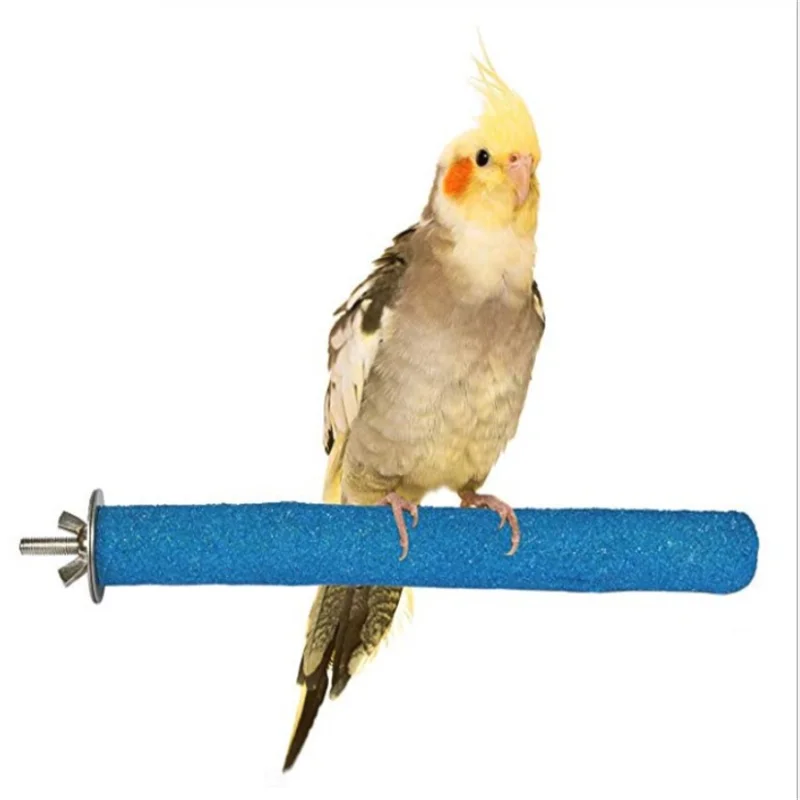 1 шт. Животное попугай, волнистый попугай жевательно-кусательная Когтеточка стержень игрушка клетка для птиц стойка для приставки perches товары для домашних животных