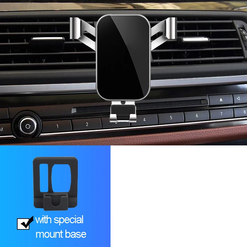 

Car Phone Holder For BMW 1 3 4 5 7 Series F30 F31 Gravity Bracket Smartphone Navigation GPS Bracket Special Mount Steedy
