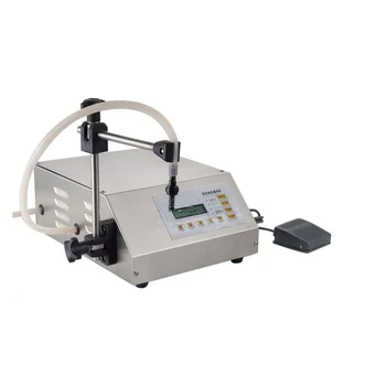 

Digital Control Pump Liquid Filling Machine LCD display mini Portable Electric perfume Water drink milk bottles filler 110V-220V
