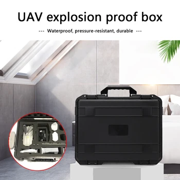 

Portable Storage Carrying Case Hard ABS Shell Lightweight Pack Portable Sky Supplies for DJI Mavic Air 2 Decoration