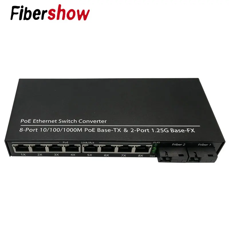 Коммутатор оптоволоконный Ethernet RJ45 2 SC 10/100/1000 м|Коробки передач и кабели| |