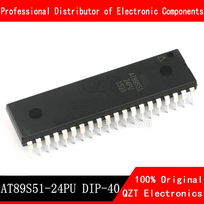 in line atmega8a pu dip 28 avr microcontroller 8k flash memory microcontroller 10pcs/lot AT89S51 AT89S51-24PU Microcontroller DIP-40 new original In Stock