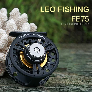 

Interchangeable Fly Fishing Reel Wheel Disassembly Ice/raft Black FB75