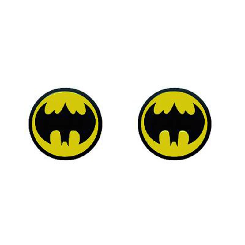 Batman Паук Железный человек Thumb Stick ручка колпачок джойстик чехол для sony PS3 PS4 тонкий Xbox One 360 переключатель Pro контроллер - Цвет: Batman