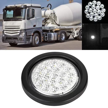 

DHBH-Taillight Brake Light 10-30V Car Trailer Truck Taillight 19 Led Tail Light Brake Stop Back-Up Lamp Replacement