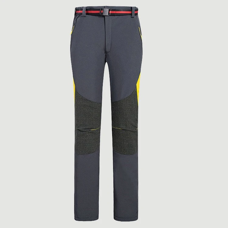 Лучшая женская зимняя Водонепроницаемый ветра Slim Fit Пеший Туризм брюки по доступной цене - Цвет: Grey