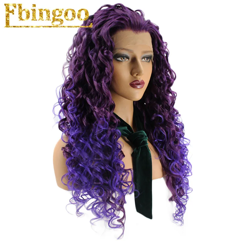 Ebingoo Hair cap+ высокотемпературное волокно натуральный длинный кудрявый платиновый блонд синтетический парик на кружеве с бесплатной частью