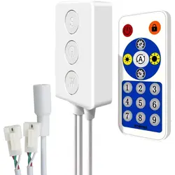 Mini contrôleur de musique symphonie sans fil SP601E, double sortie, lumière LED, avec contrôleur sans fil 