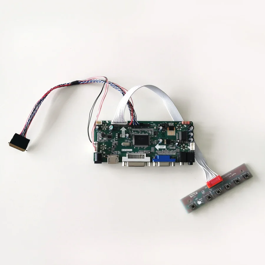 ЖК-панель для ноутбука LTN140AT07 LTN140AT08 WLED LVDS 40 контактов 14 дюймов 1366*768 VGA DVI M.NT68676 плата