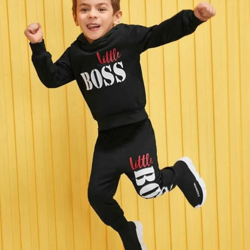 2 шт. детские спортивные штаны с капюшоном на мальчика | Детская одежда и обувь