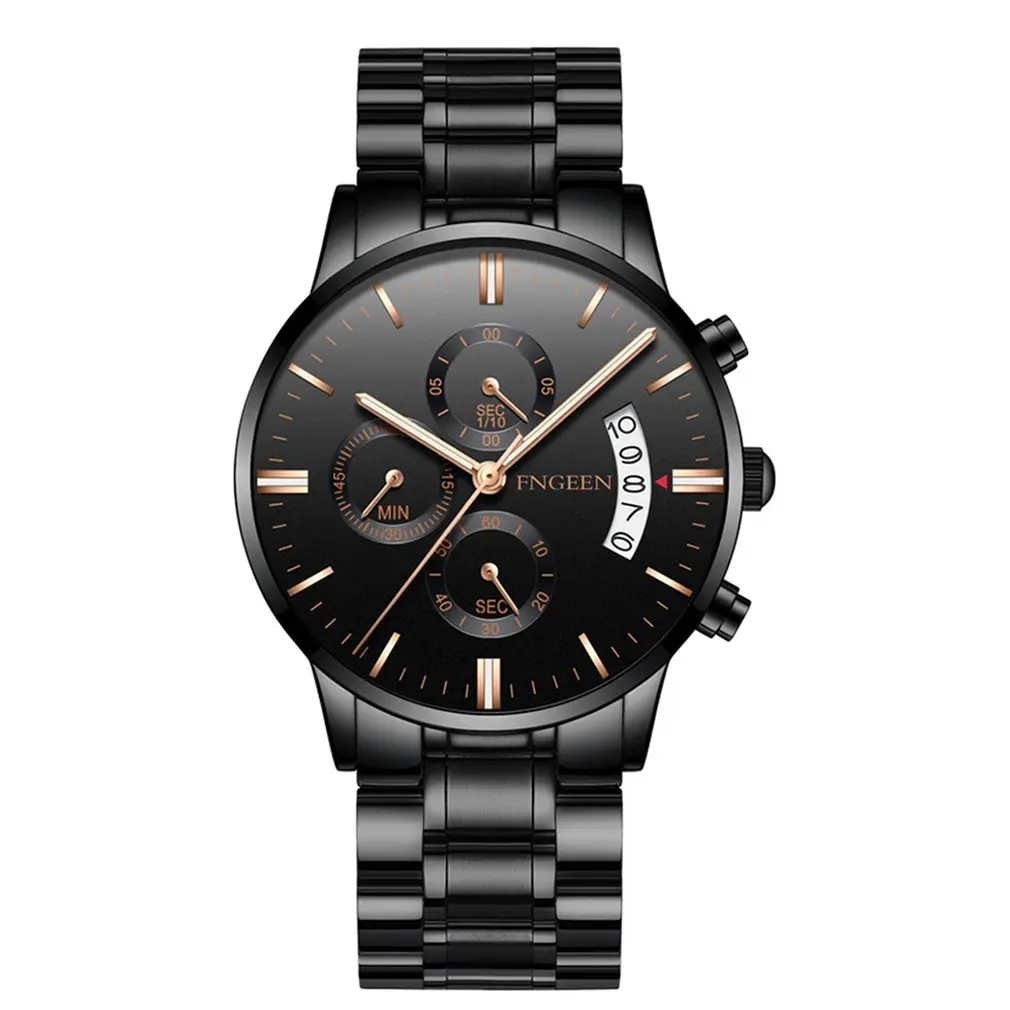 Мужские Студенческие Спортивные кварцевые часы водонепроницаемые модные светящиеся мужские часы с ремешком наручные часы портативные - Цвет: Бронза