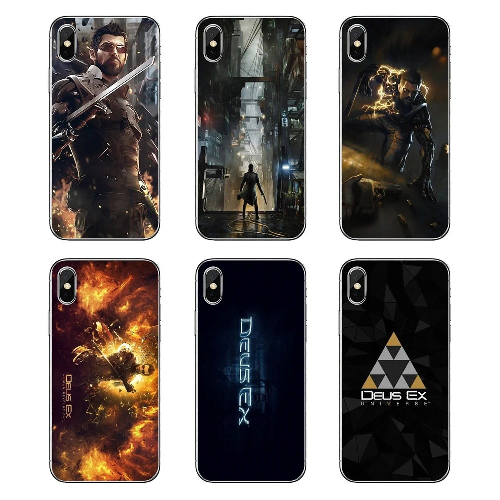 For Huawei Honor 8 8C 8X 9 10 7A 7C Mate 20 Lite Pro P Smart Plus Deus Ex Mankind Divided Games Art Print Silicone Shell Case | Мобильные