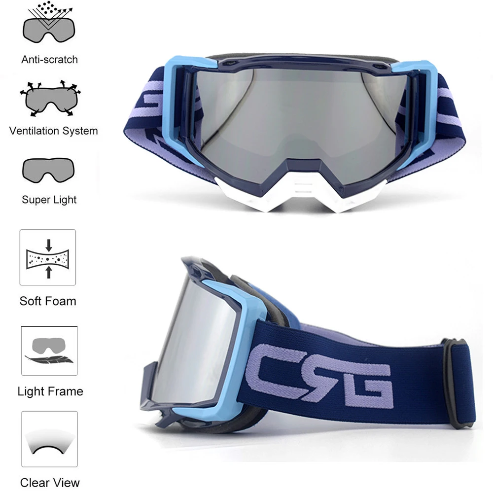Очки Gafas MX, очки для мотокросса, мотоциклетные очки, маска ATV Dirt Bike, мото, лыжные, для спорта на открытом воздухе, гоночные очки, линзы REVO