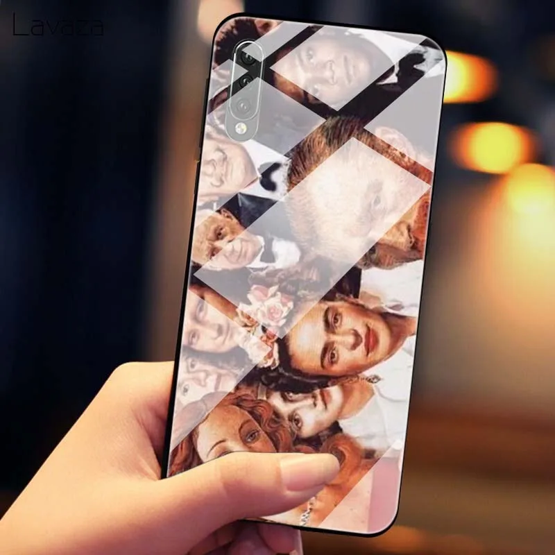 TG12 Чехол из закаленного стекла с рисунком Мона Лиза для Xiaomi 8 Lite 9 F1 A1 5X A2 6X - Цвет: TG12