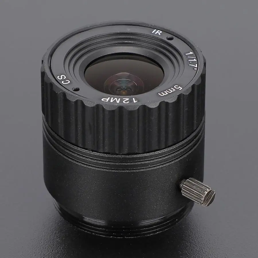 5 мм 12MP HD F1.2 1/1. 7 CS фиксированный объектив камеры видеонаблюдения