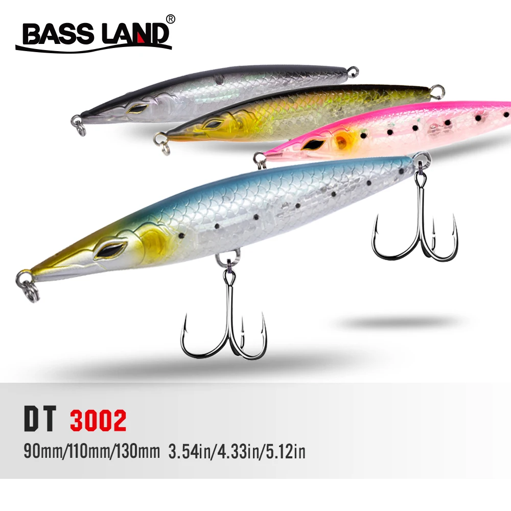 D1 Topwater карандаш приманки для ловли рыбы Stickbaits поплавок ПРИМАНКА 110 мм 16 5g заброса
