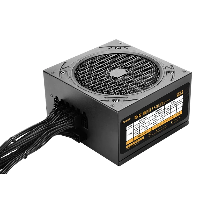 Блок питания для Sama Yuhui Smart Module 750/650 ATX 12V игровой бесшумный источник питания 600 W/500 W источник питания CTX-600-F ATX340-T