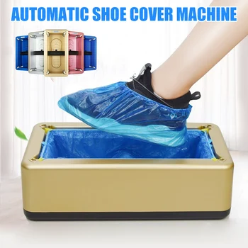 

Automatic Shoe Cover Dispenser Disposable Shoe Covers Machine for Home Office TUE88