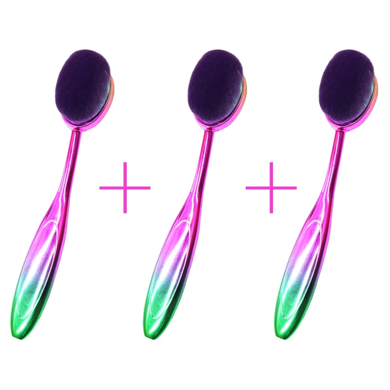 3 Pcs MITOOLS кисти для макияжа купить серьги кисти "для макияжа Помады maquillaje pincel кисточки для макияжа - Handle Color: 3 Pcs